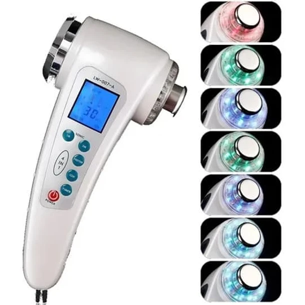 Equipo Ultrasonido & Galvánica 4 en 1 - Facial y Corporal