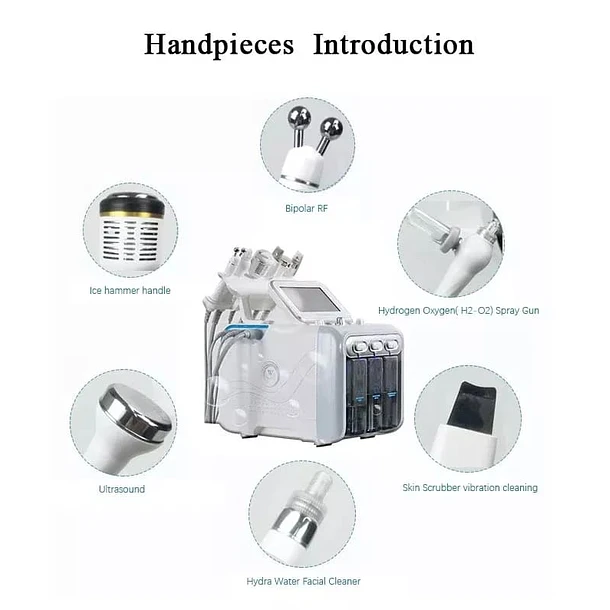 Equipo Hidrodermoabrasión para Belleza Facial - 6 en 1